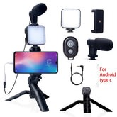 Kit Vlogging para Smartphone com Tripé