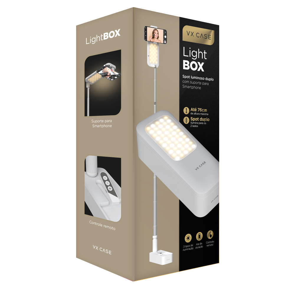 Suporte para Smartphone Light Box